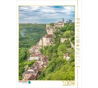 CALVENDO Puzzle The picturesque pilgrimage site of Rocamadour is located on a st
