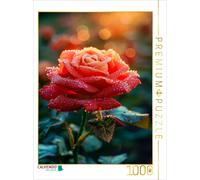 CALVENDO Puzzle The queen of flowers | 1000 pieces, finished size 25.2 × 18.9 in