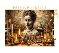 CALVENDO Puzzle The Radiance of Knowledge: Marie Curie's Brilliant Discoveries |