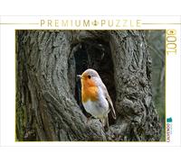 CALVENDO Puzzle The robin. | 1000 pieces, finished size 25.2 × 18.9 in (64 × 48