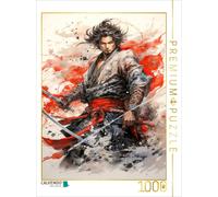 CALVENDO Puzzle Le Samouraï habile | 1000 pièces Taille de la Pose 48 x 64 cm Puzzle Photo pour des Heures heureuses