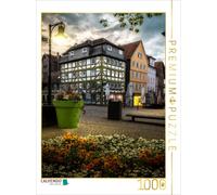 CALVENDO Puzzle Der Steinweg mit Gasthaus Zur Sonne. 1000 Teile Puzzle Hoch 1000 Pieces 48 x 64 cm from Peter Beltz