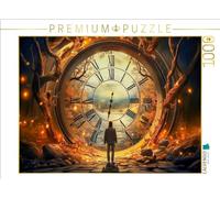 CALVENDO Puzzle The Time | 1000 pièces de la Taille de la Pose 64 x 48 cm Puzzle Photo pour des Heures heureuses