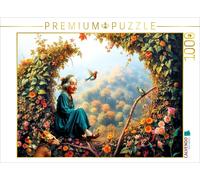 CALVENDO Puzzle The window to fall | 1000 pieces, finished size 25.2 × 18.9 in (