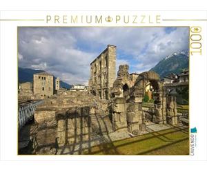 CALVENDO Puzzle Théâtre Romain Aoste 1000 Pièces Taille de la Lege 64 x 48 cm Photo Puzzle Image de Thomas Polske