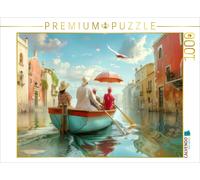 CALVENDO Puzzle Theatrical, surreal scenes in the Venetian style | 1000 pieces,