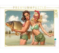 CALVENDO Puzzle These two have what it takes - fish fishing | 1000 pieces, finis