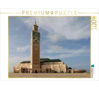 CALVENDO Puzzle Troisième Plus Grande Mosquée avec Minaret de 200 m de Haut, Casablanca 1000 pièces Taille de la Pose 64 x 48 cm Photo Puzzle Image de Nicolette Berns