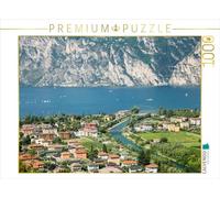 CALVENDO Puzzle TORBOLE Above the rooftops of the city | 1000 pieces, finished s