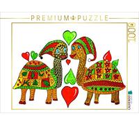 CALVENDO Puzzle Tortues amoureuses 1000 Pieces 64 x 48 cm from Sarnade