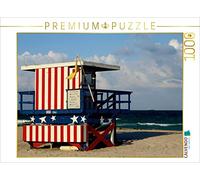 CALVENDO Puzzle Tour de Surveillance de Miami Beach 1000 Pieces 64 x 48 cm from Melanie Viola