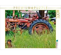 CALVENDO Puzzle Tracteurs - Fin de Partie 1000 Pieces 64 x 48 cm from Peter Roder