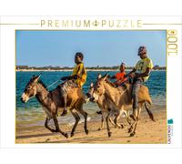 CALVENDO Puzzle Training for the annual donkey race | 1000 pieces, finished size