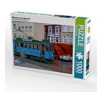 CALVENDO Puzzle Tramway de Munich (écartement H0) 1000 Pieces 64 x 48 cm from Klaus-Peter Huschka