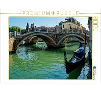 CALVENDO Puzzle Tre Ponti Bridge, Santa Croce District | 1000 pieces, finished s