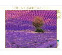 CALVENDO Puzzle Tree in the lavender fields of Ferrassières | 1000 pieces, finis
