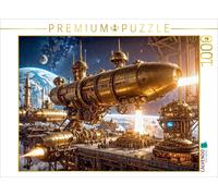 CALVENDO Puzzle Carburant sur Une Station Spatiale de Service | 1000 pièces de Taille de la Pose 64 x 48 cm Puzzle Photo pour des Heures heureuses