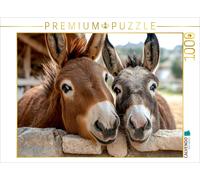 CALVENDO Puzzle Two best friends | 1000 pieces, finished size 25.2 × 18.9 in (64