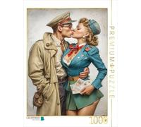 CALVENDO Puzzle « Un Bisou pour dire au Revoir | 1000 pièces de la Ponte 48 x 64 cm Puzzle Photo pour des Heures heureuses