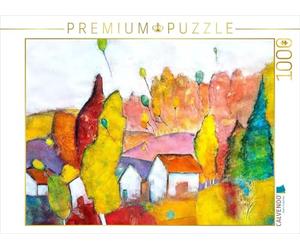 CALVENDO Puzzle « Un Moment de lâcher Prise - capturé dans la Lueur d'automne | Taille de la Pose cm Puzzle Photo pour des Heures heureuses