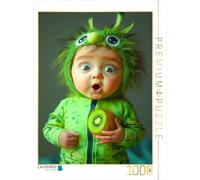 CALVENDO Puzzle Un Motif du Calendrier bébé dans la Meilleure Forme - Fruits Amusants | 1000 pièces - Dimensions de la Pose : 48 x 64 cm - Puzzle Photo pour des Heures heureuses