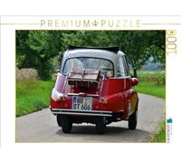 CALVENDO Puzzle Un Motif du Calendrier BMW Isetta - La Boule de Jeu | 1000 pièces - Dimensions : 64 x 48 cm - Puzzle Photo pour des Heures de Bonheur