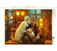CALVENDO Puzzle Un Motif du Calendrier des Livres, l'amour et Un Petit Chien | Taille de la Photo cm Puzzle Photo pour des Heures heureuses