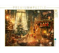 CALVENDO Puzzle Un Motif du Calendrier des Livres, l'amour et Un Petit Chien | Taille de la Photo cm Puzzle Photo pour des Heures heureuses