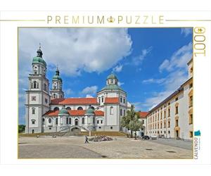 CALVENDO Puzzle Un Motif du Calendrier La Route de l'Illerradweg Entre Oberstdorf et ULM | 1000 pièces de la Taille de la Pose 64 x 48 cm Puzzle Photo pour des Heures heureuses
