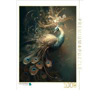 CALVENDO Puzzle Un Motif du Calendrier Paons pittoresques | 1000 pièces de Ponte 48 x 64 cm Puzzle Photo pour des Heures heureuses
