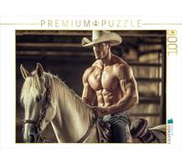 CALVENDO Puzzle Un Motif du Calendrier Selle Mich, Cowboy! | 1000 pièces - Dimensions de la Pose : 64 x 48 cm - Puzzle Photo pour des Heures heureuses
