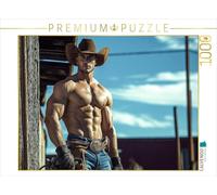 CALVENDO Puzzle Un Motif du Calendrier Selle Mich, Cowboy! | 1000 pièces - Dimensions de la Pose : 64 x 48 cm - Puzzle Photo pour des Heures heureuses