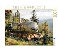 CALVENDO Puzzle Un Motif du Calendrier Steampunk Domizile | 1000 pièces de Ponte Taille 64 x 48 cm Puzzle Photo pour des Heures heureuses