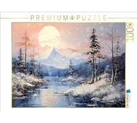 CALVENDO Puzzle Un rêve en Blanc | 1000 pièces - Taille de la Pose 64 x 48 cm - Puzzle Photo pour des Heures heureuses