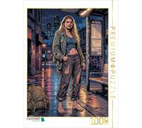 CALVENDO Puzzle Unbreakable Agada: A Long Wait at the Deserted Bus Station. | 10