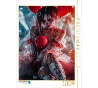 CALVENDO Puzzle Under the bed were only red noses and dolls with their mouths op