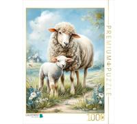 CALVENDO Puzzle Une Vue enchanteresse | 1000 pièces de Taille de la Pose 48 x 64 cm Puzzle Photo pour des Heures heureuses