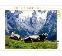 CALVENDO Puzzle Vaches Devant Un Paysage à Couper Le Souffle 1000 Pieces 64 x 48 cm from Claudia Schimon