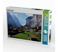 CALVENDO Puzzle Vallée de Lauterbrunnen 1000 Pieces 64 x 48 cm from Bettina Schnittert