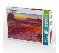 CALVENDO Puzzle Valley Drive Monument Valley 1000 pièces Taille de la Pose 64 x 48 cm Photo Puzzle Image de Dieter Wilczek