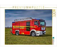 CALVENDO Puzzle Véhicule d'extinction d'urgence HLF-20 / FF Kölleda 1000 Pieces 64 x 48 cm from M. Heinz