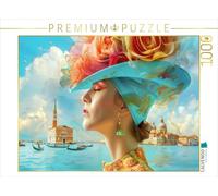 CALVENDO Puzzle Venice Surréaliste | 1000 pièces Taille de la Pose 64 x 48 cm Puzzle Photo pour des Heures heureuses