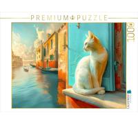 CALVENDO Puzzle Venice Surréaliste | 1000 pièces Taille de la Pose 64 x 48 cm Puzzle Photo pour des Heures heureuses