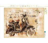 CALVENDO Puzzle Vespa Mototrroller 1000 Pieces 64 x 48 cm from Peter Roder