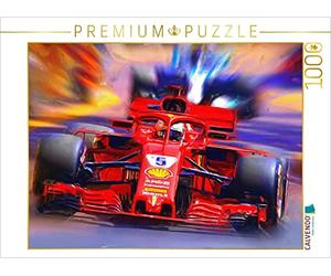 CALVENDO Puzzle Vettel est Le Pilote Allemand de Formule 1 Le Plus titré après Michael Schumacher de Kerpen. 1000 Pieces 64 x 48 cm from DeVerviers