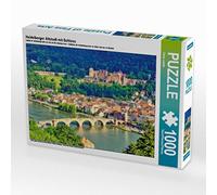 CALVENDO Puzzle Vieille Ville de Heidelberg avec château 1000 Pieces 64 x 48 cm from Claus Liepke
