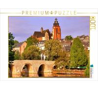 CALVENDO Puzzle View across the old Lahn Bridge-104 meters long and over 6 meter