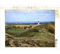 CALVENDO Puzzle View from the "Uwe Düne" toward Kampen | 1000 pieces, finished s