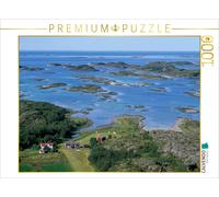 CALVENDO Puzzle Vue de Torghattan dans Le Jardin de l'armoire Devant Brønnøysund, Norvège, 1000 pièces, Taille de la Ponte, 64 x 48 cm, Image de Michael Jörrn