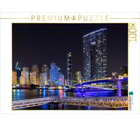 CALVENDO Puzzle View of Dubai from Bluewaters Island | 1000 pieces, finished siz